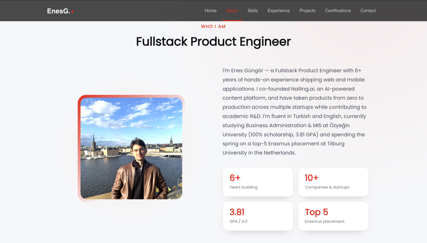 Portfolio Website 2