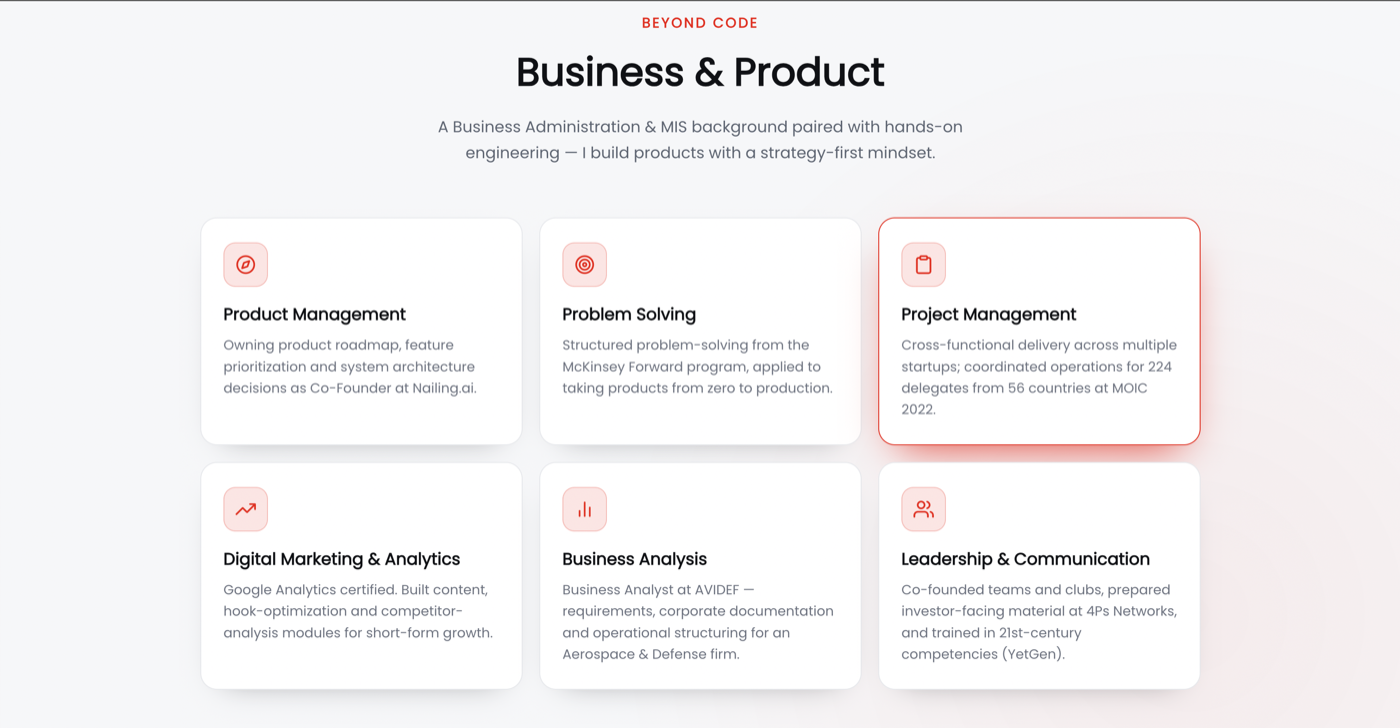 Portfolio Website 3