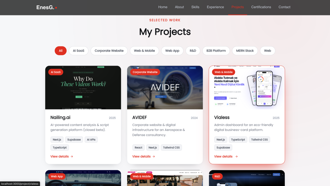 Portfolio Website 4